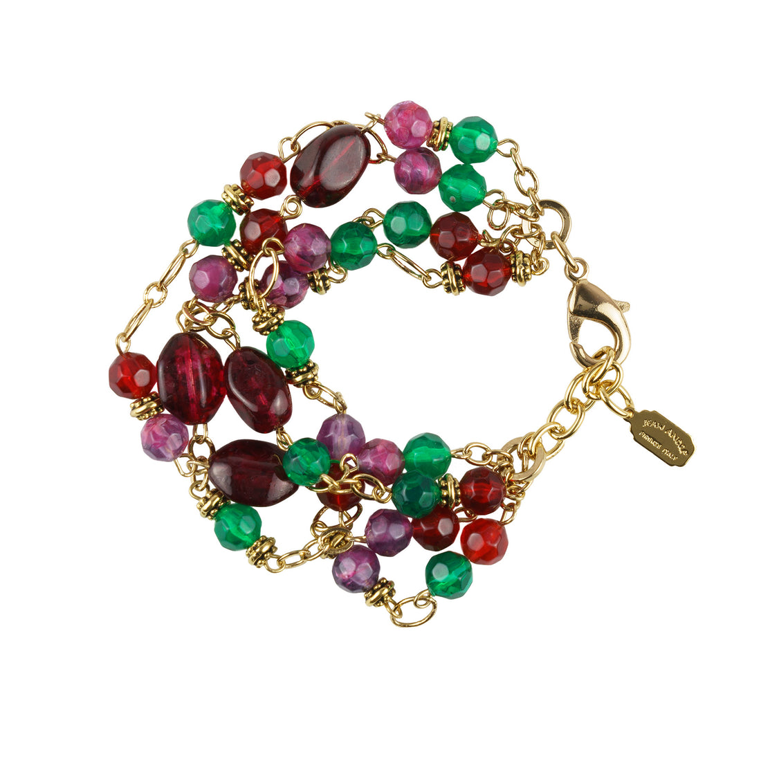 Bracciale 4 fili multicolore