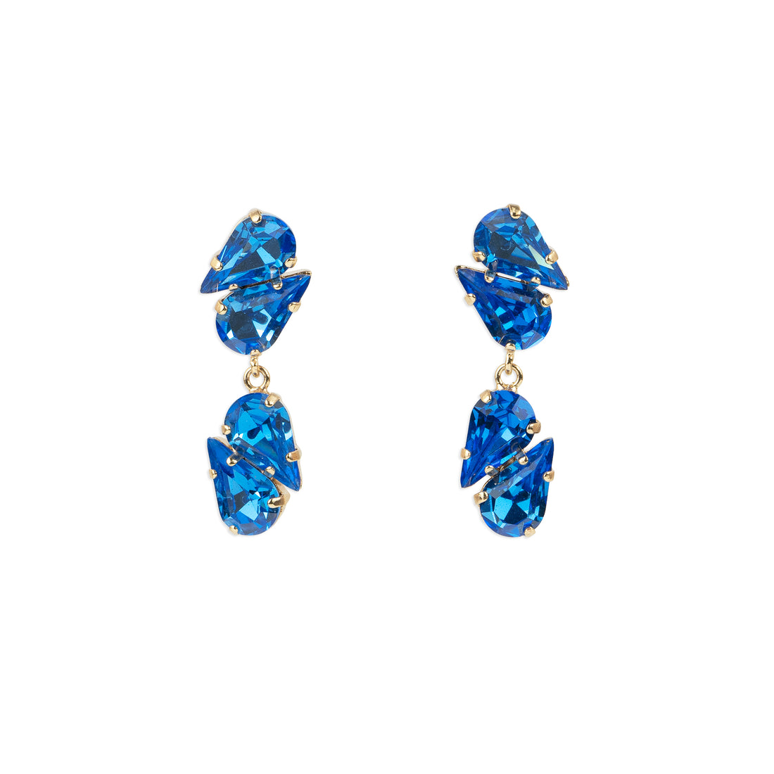 Orecchini pendenti con cristalli Swarovski