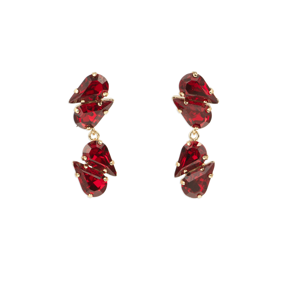Orecchini pendenti con cristalli Swarovski