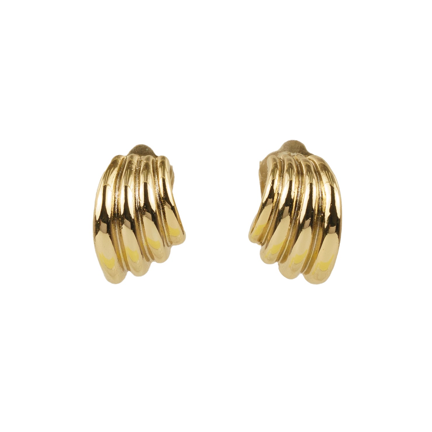 Orecchini A Cerchio Triplo Oro Per Donna Mesovor - Placcati 18K, Ipoallergenici, Regalo Alla Moda