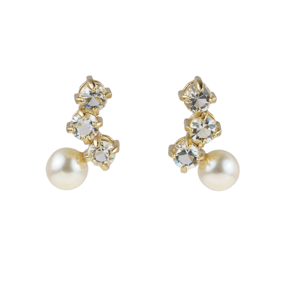 Pendientes colgantes de perlas