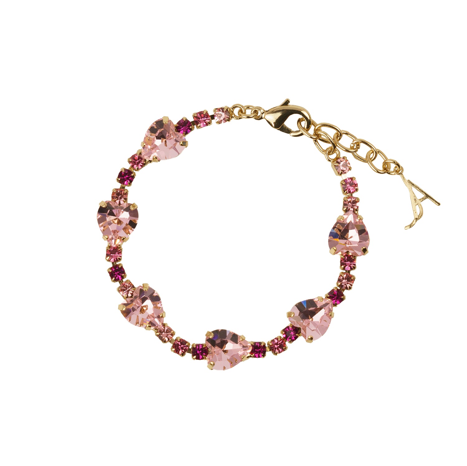 Bracciale con cuori