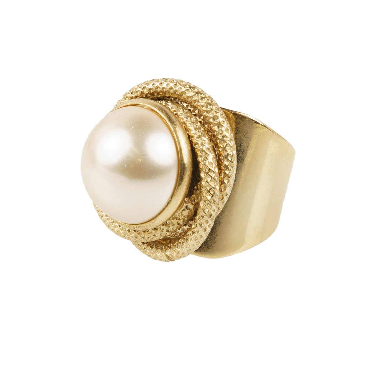 Anello con perla