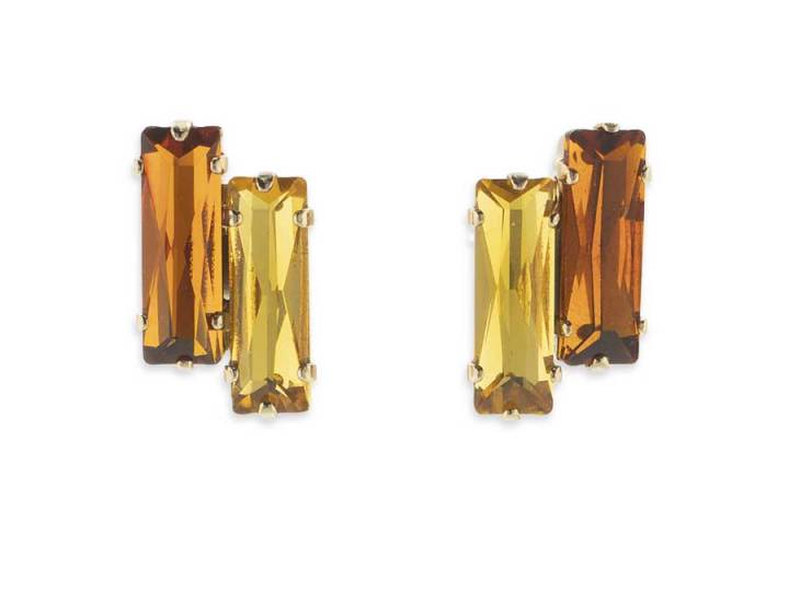 Pendientes con cristales