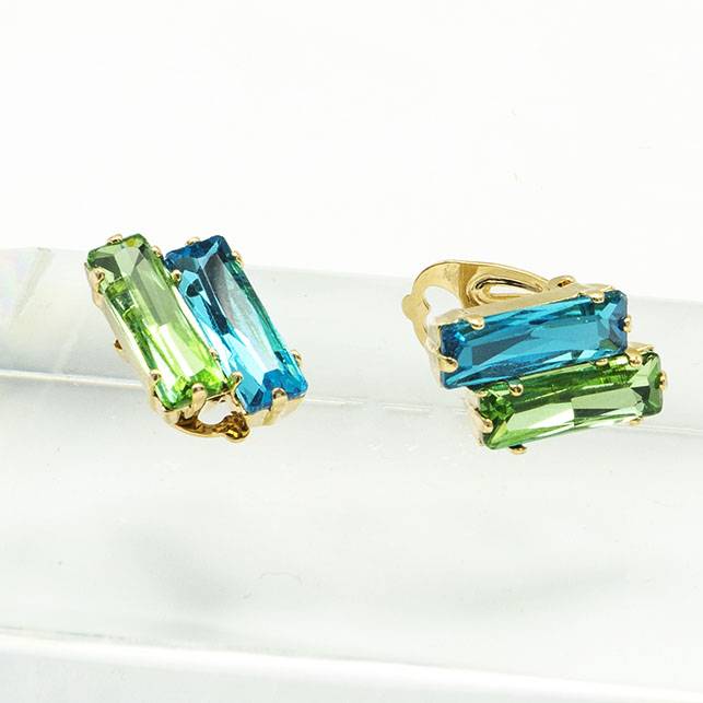 Pendientes con cristales