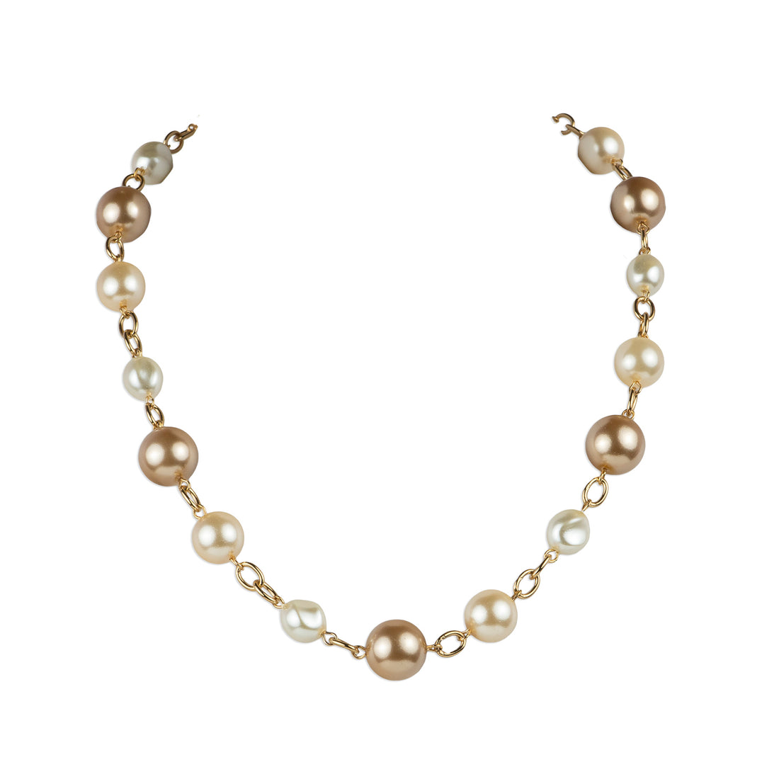 Collana girocollo in mix di perle