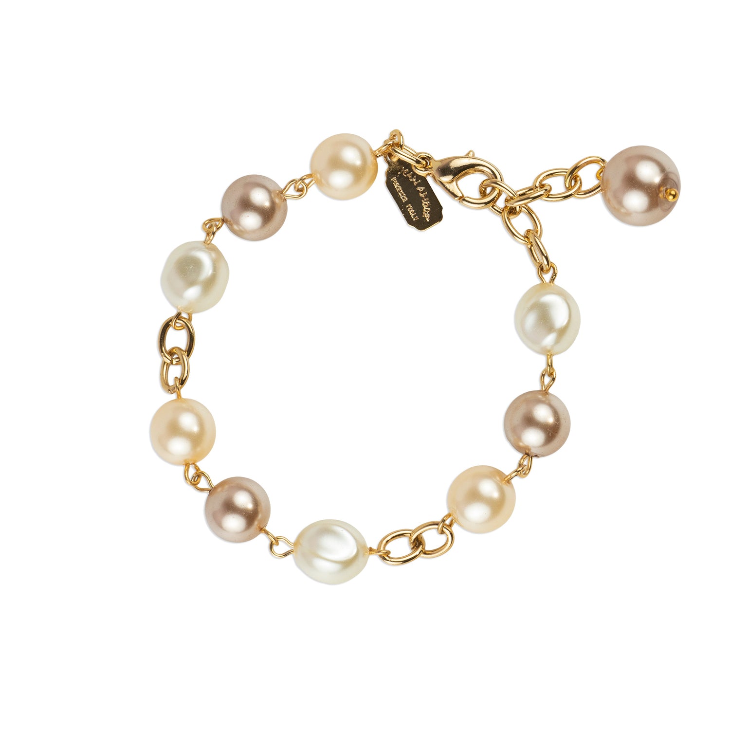 Bracelet in mix of pearls