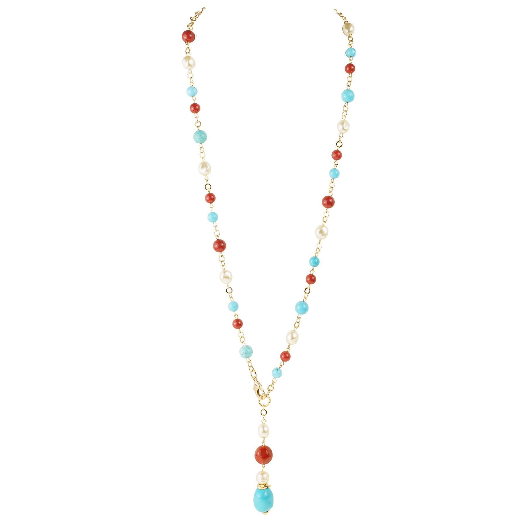 Collana lunga con pendente