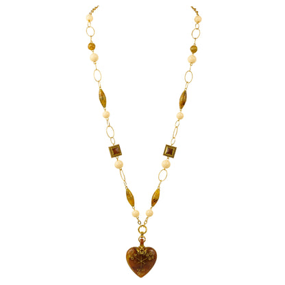 Collana lunga con pendente