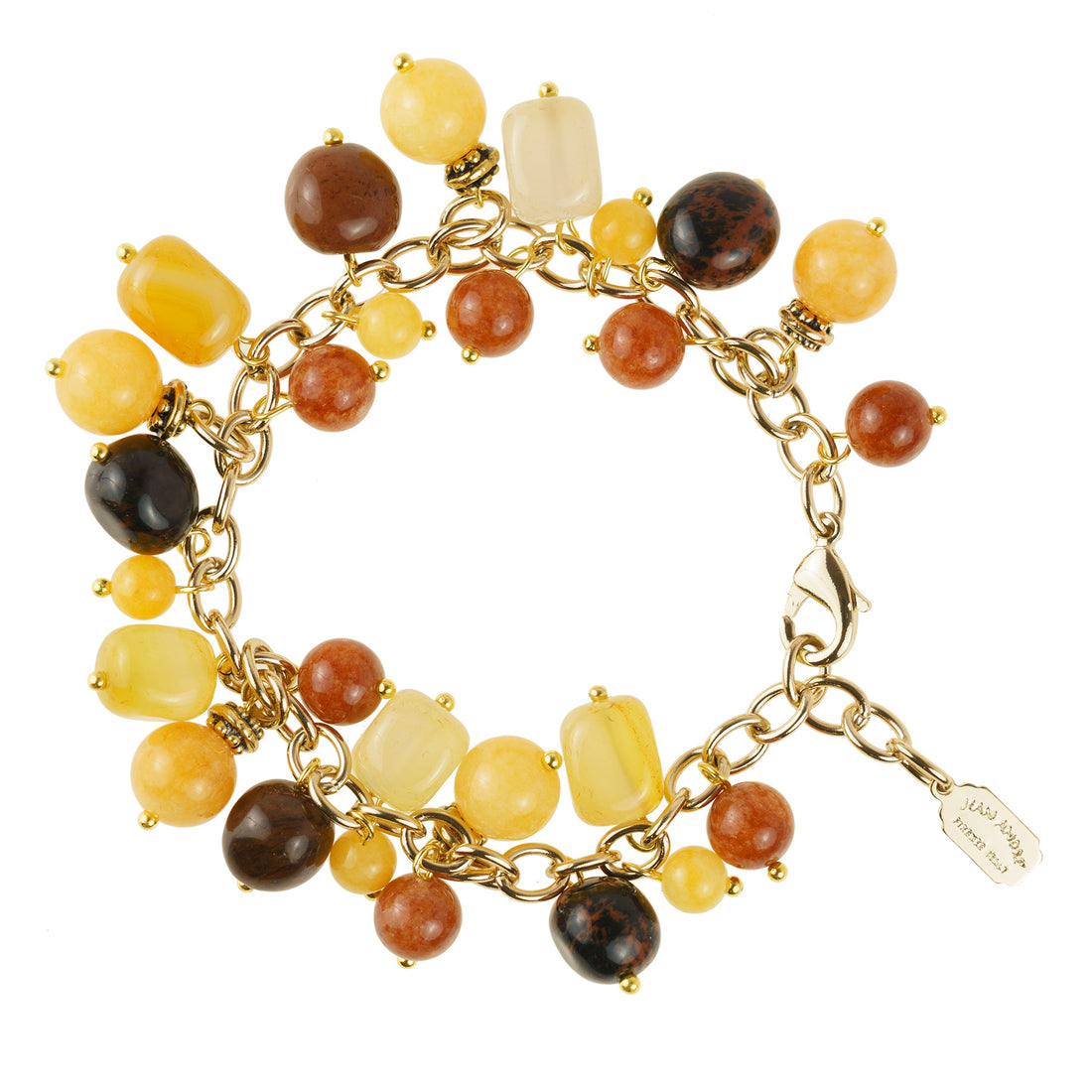 Bracciale charms in pietre dure