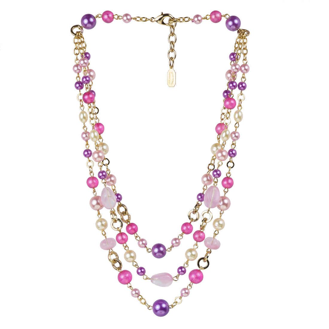 Collana girocollo 3 fili