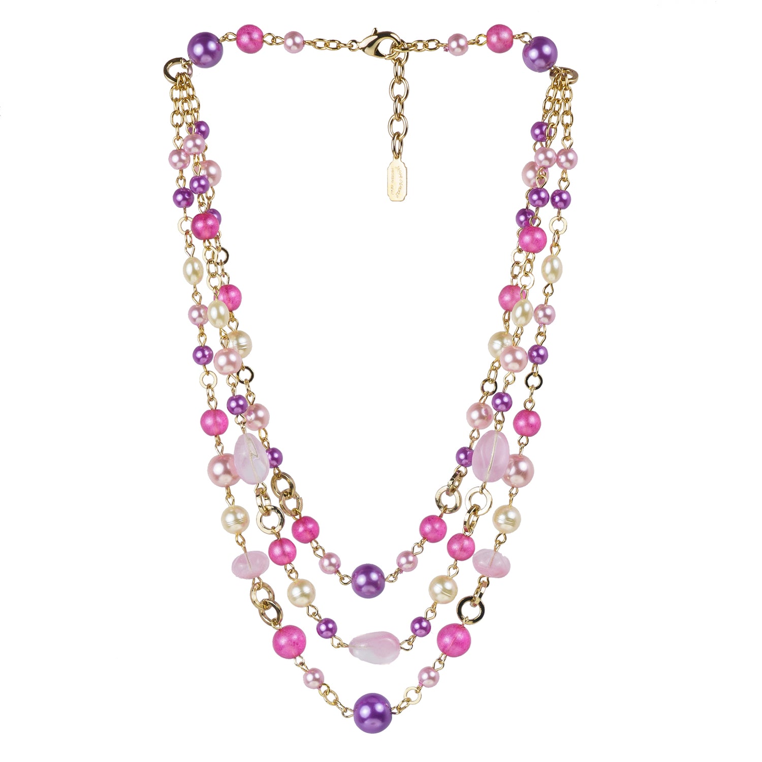 Collana girocollo 3 fili