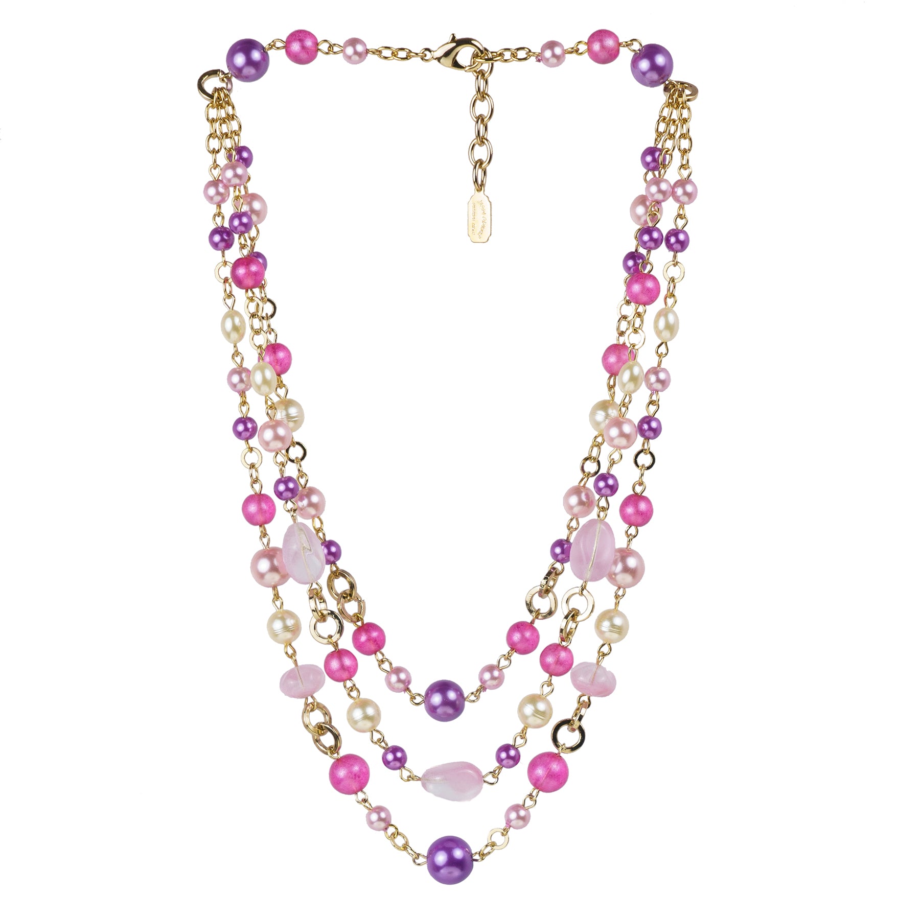 Collana girocollo 3 fili