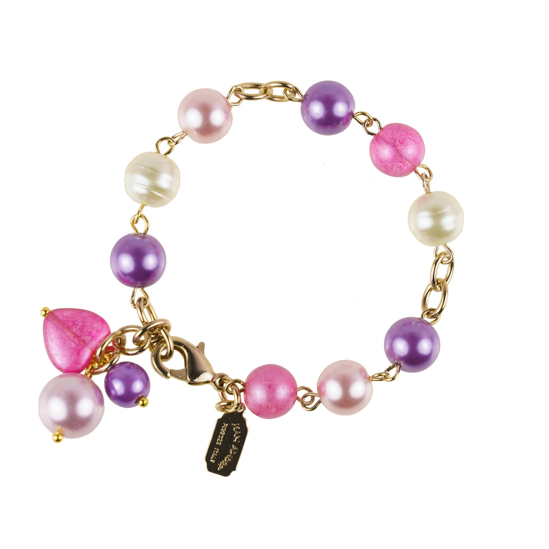 Pulsera de perlas de colores