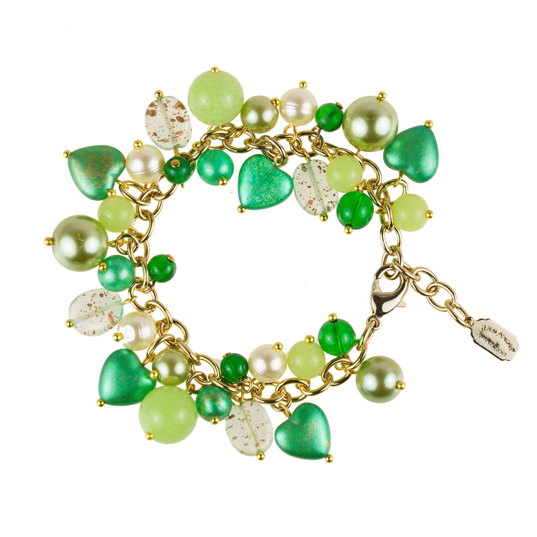 Pulsera de perlas de colores