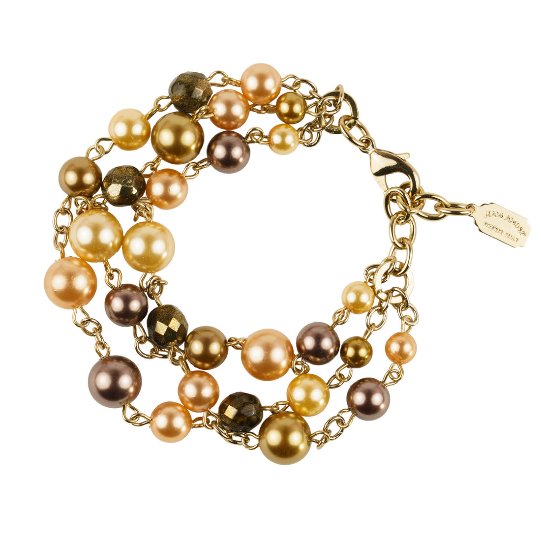 Bracciale 3 fili di perle