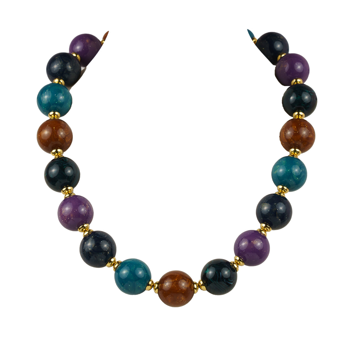 Collana girocollo in resina