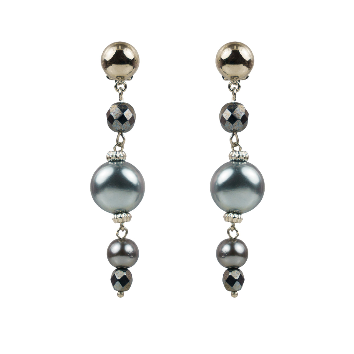 Multi-strand pearl and crystal choker