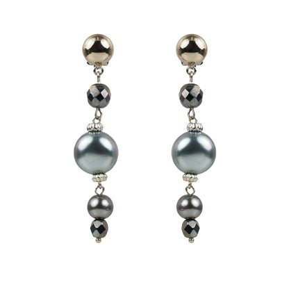 Multi-strand pearl and crystal choker