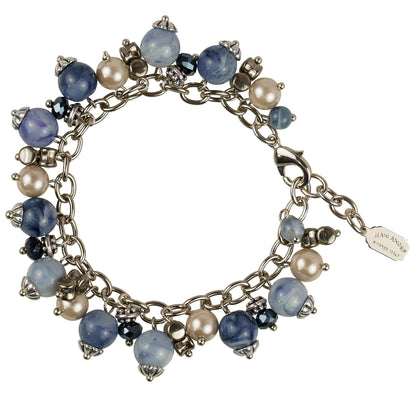 Hard stone and resin necklace