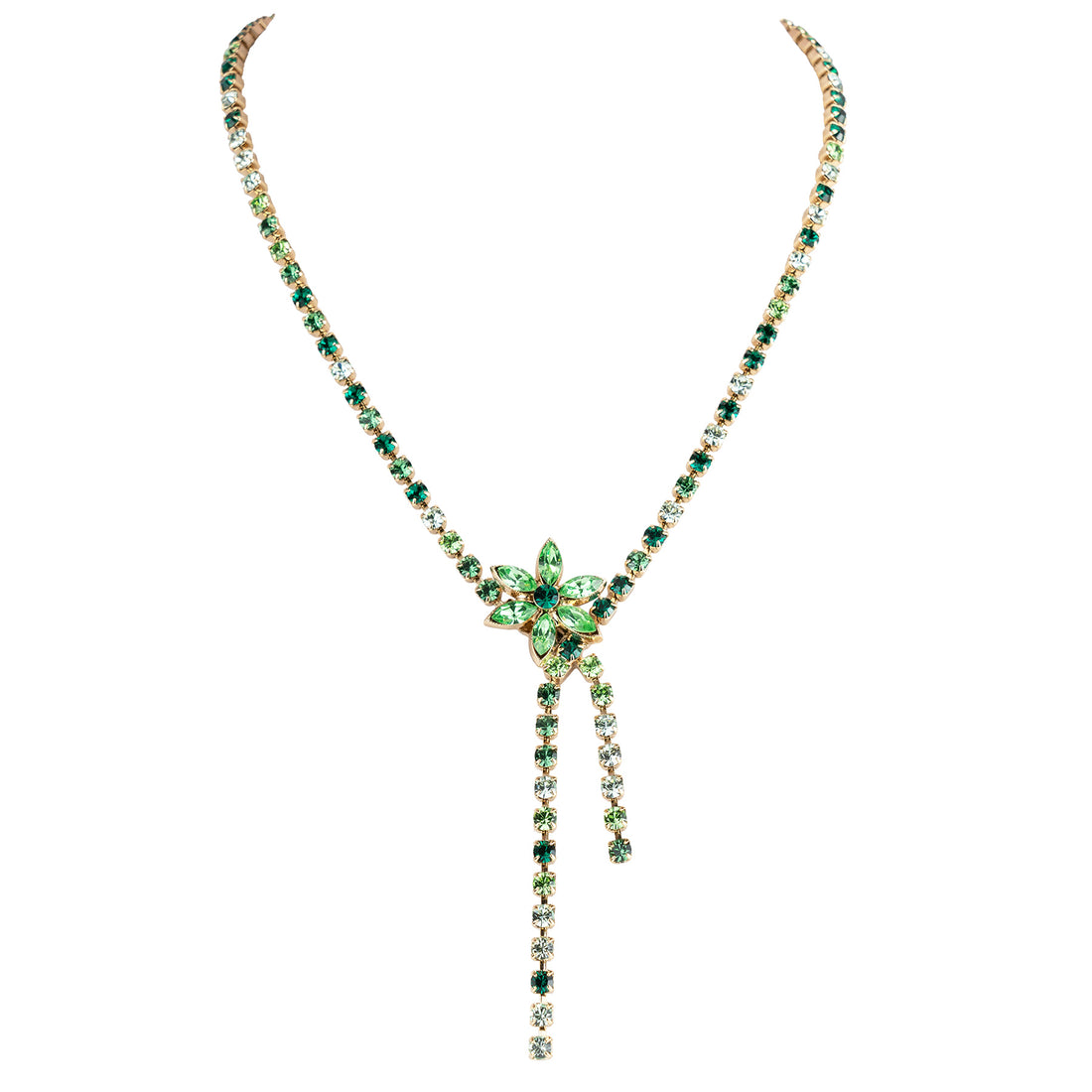 Girocollo con fiore