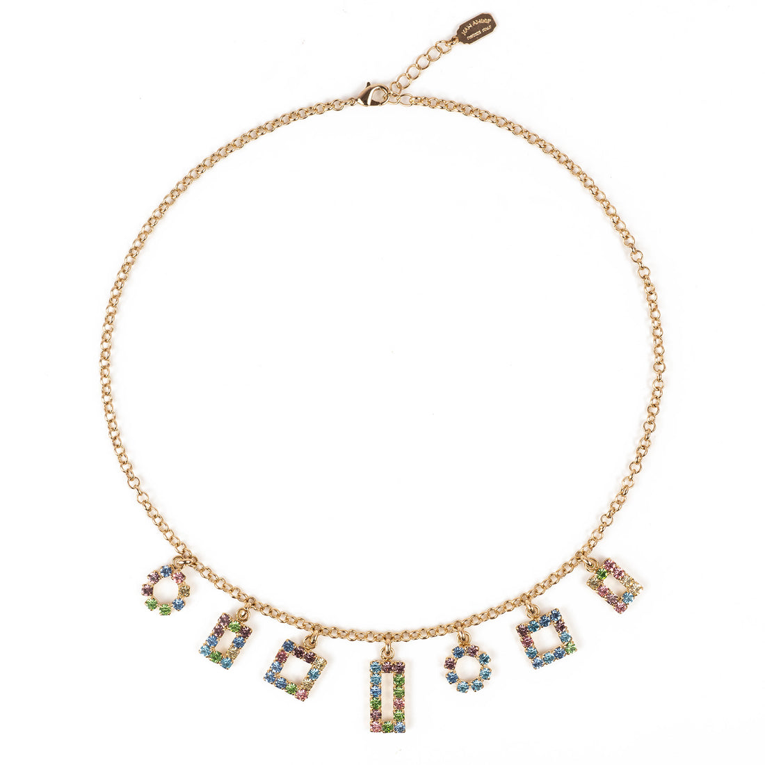 Collar gargantilla con colgantes