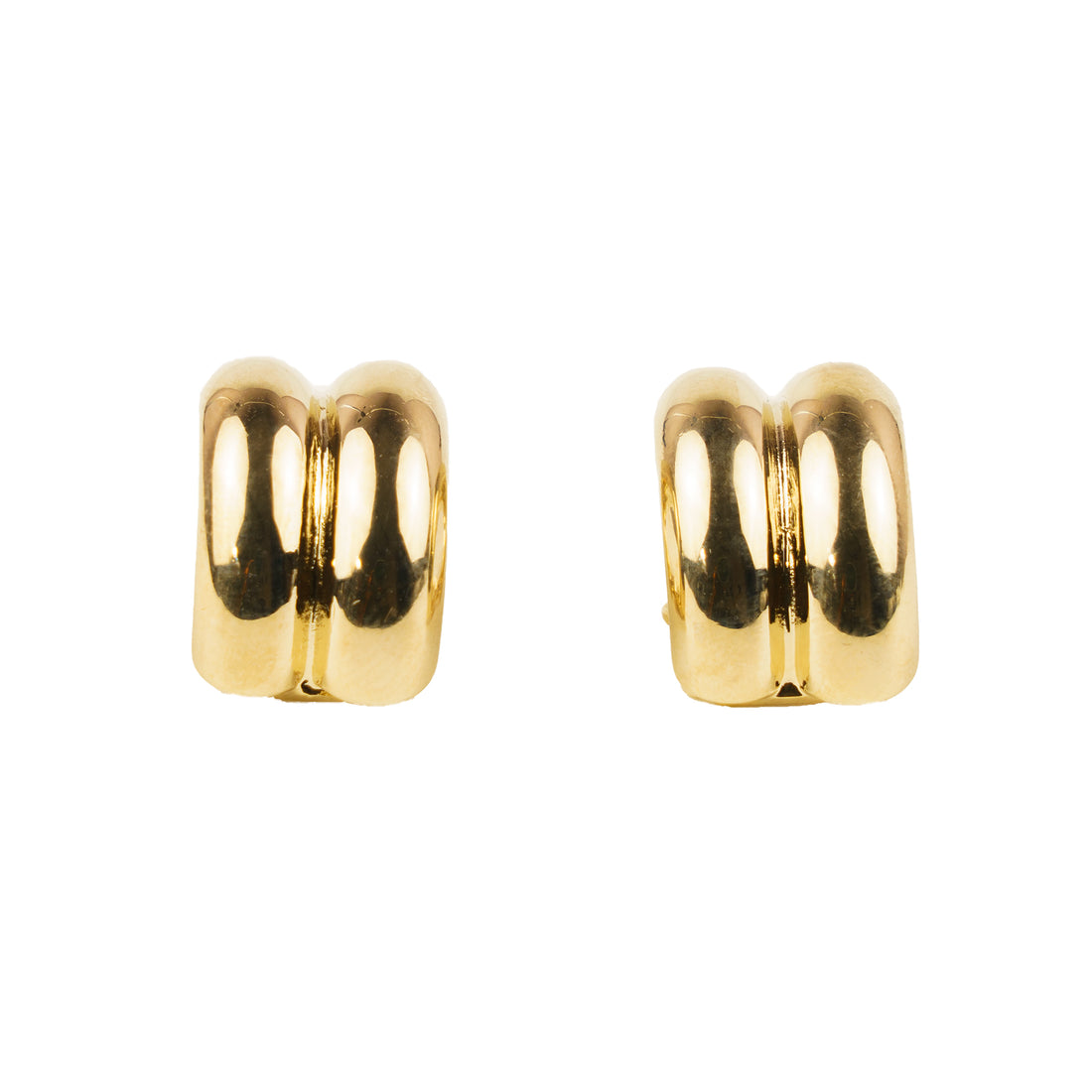 2 semicircle earrings