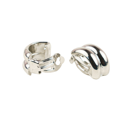 2 semicircle earrings