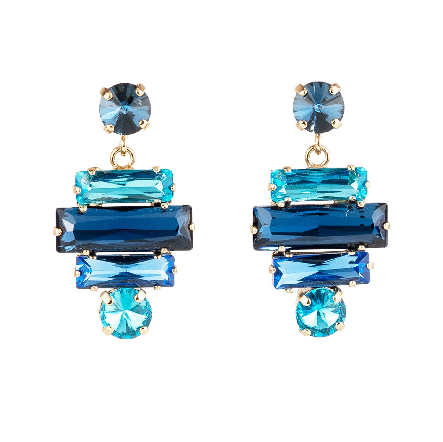 Orecchino magnetico in cristallo blu da 8 mm | Disponibile! | Fort Tempus Orecchino magnetico in cristallo blu da 8 mm | Disponibile! | Fort Tempus