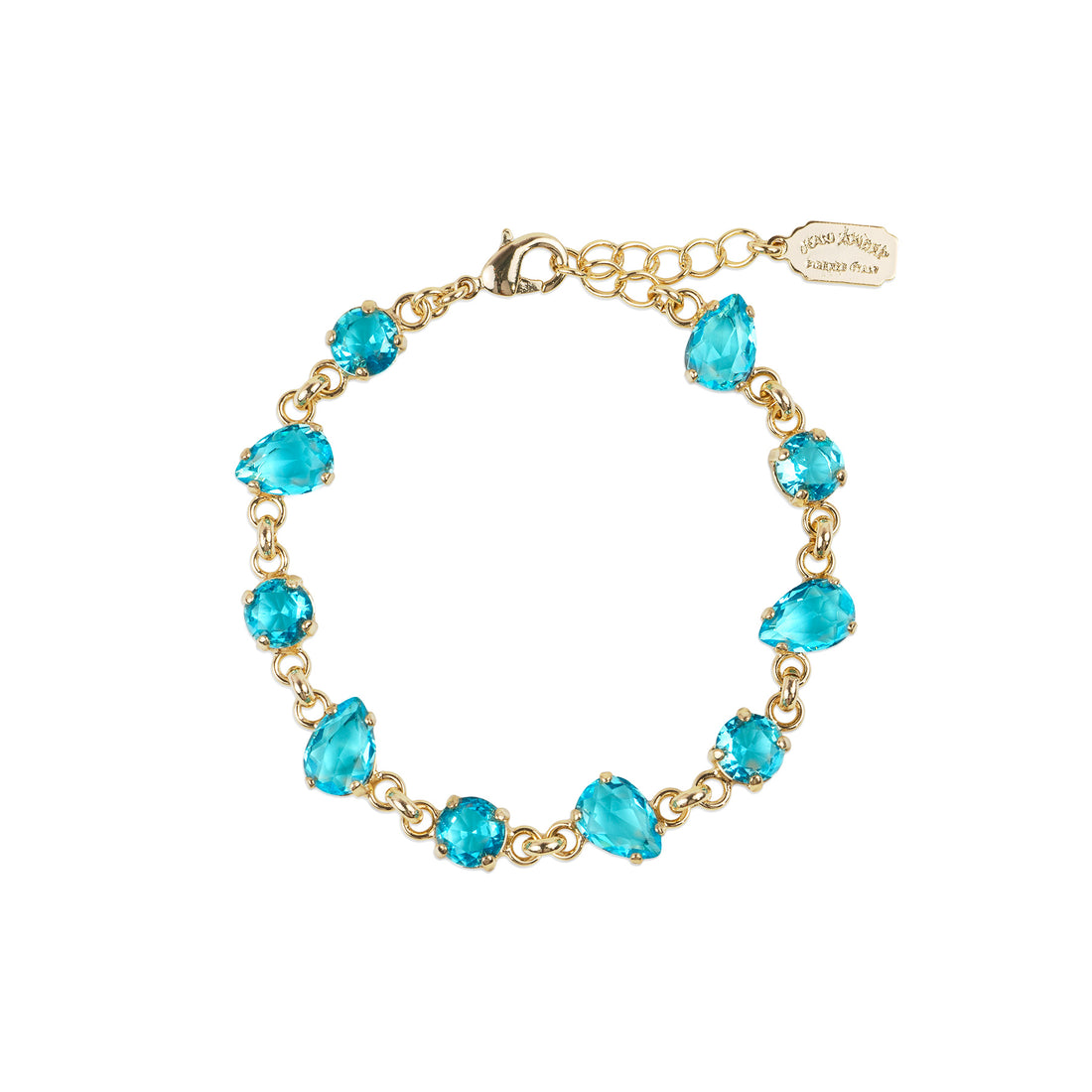Bracciale con gocce di cristalli