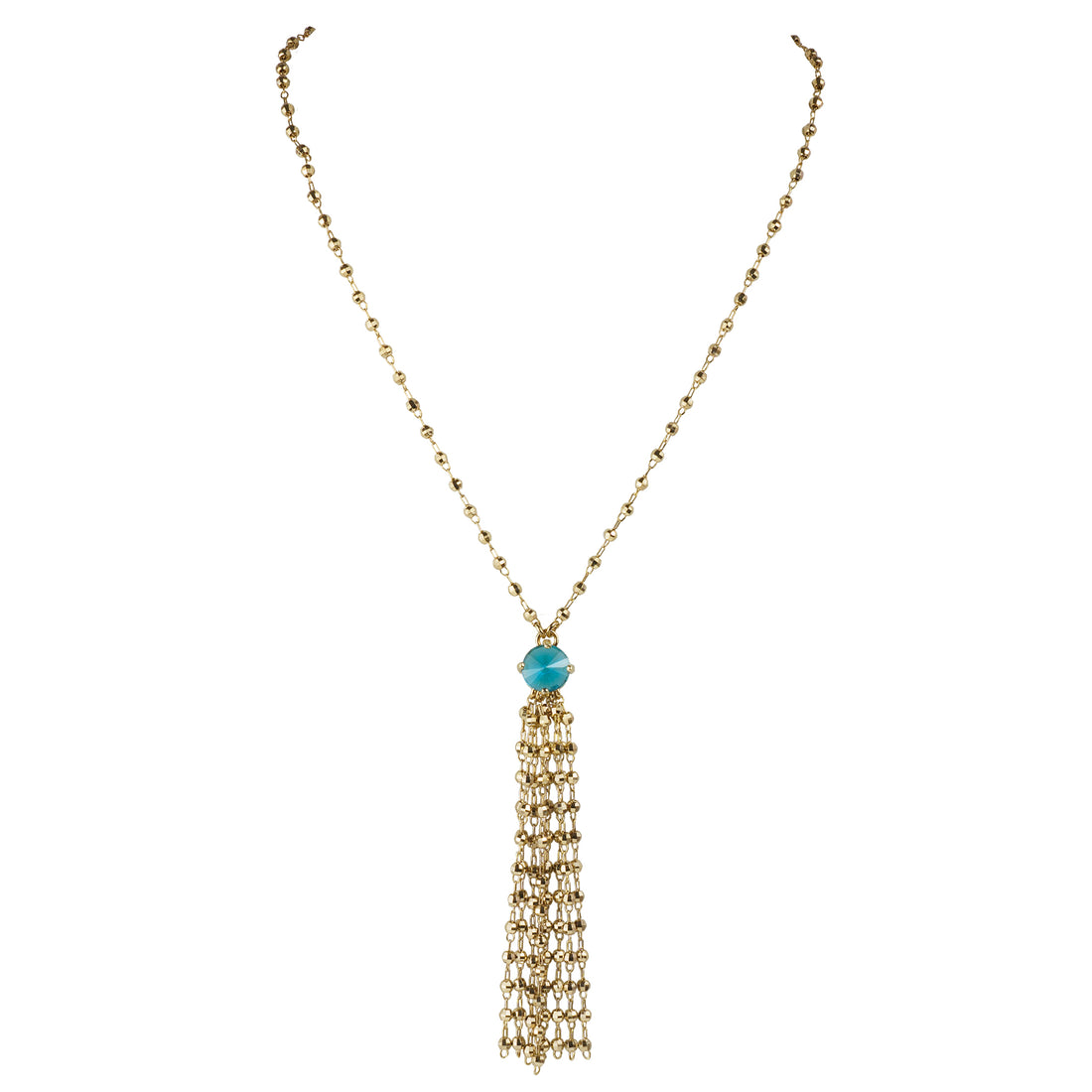 Collana girocollo con frangia pendente