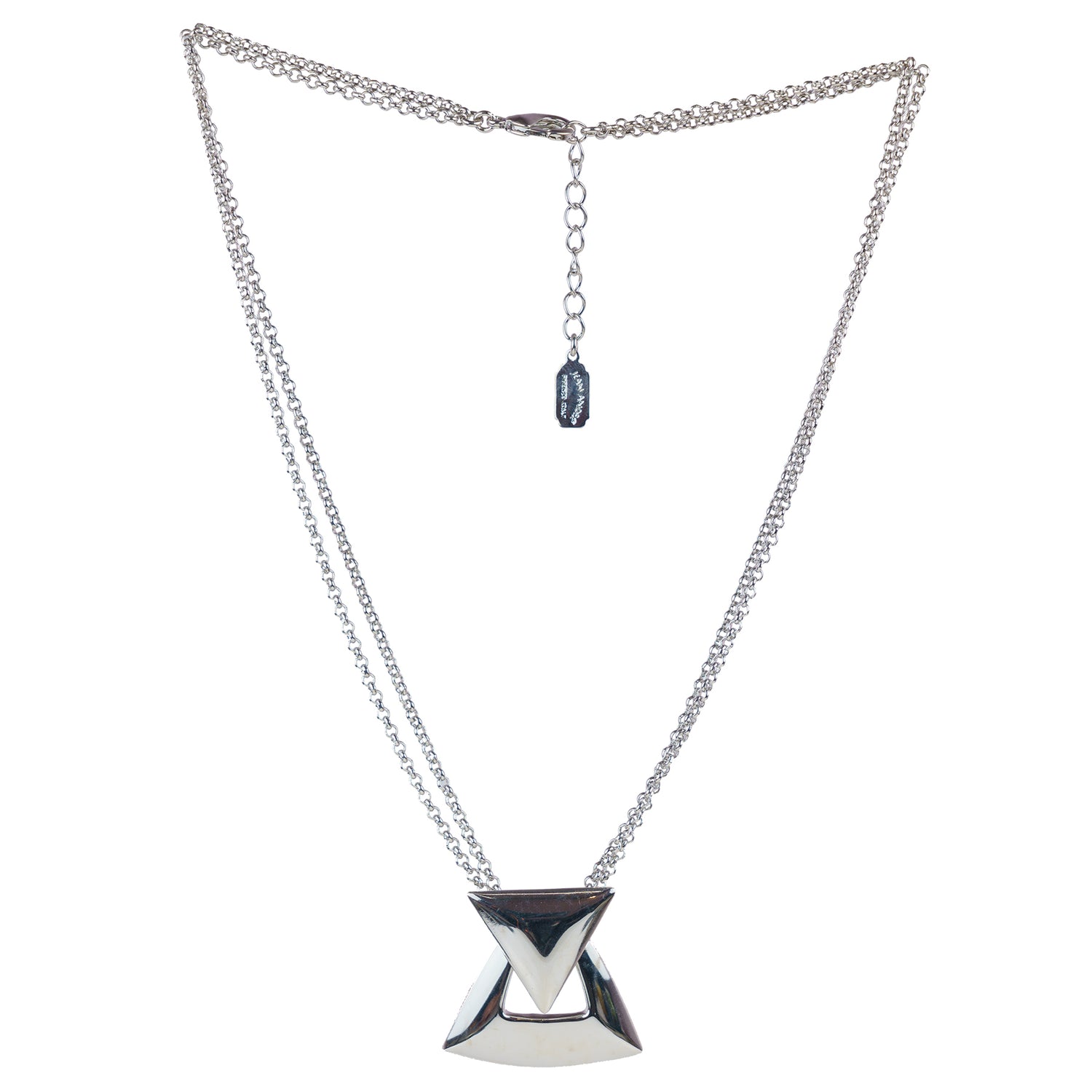 Collar de cadena de eslabones ovalados