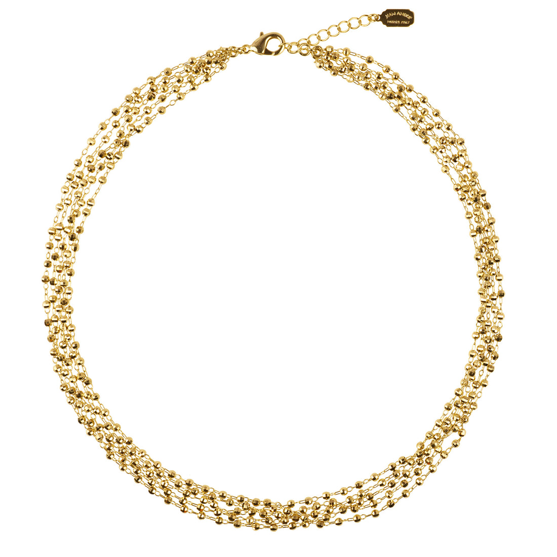 Collar de cadena de eslabones ovalados