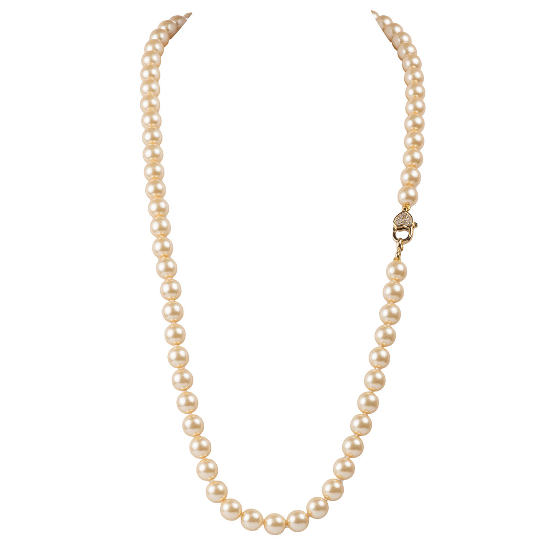 Long pearl necklace