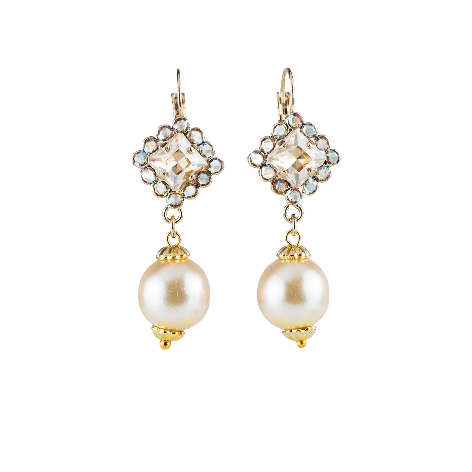 Pearl drop earrings