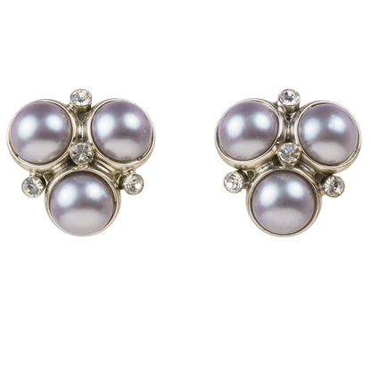 Pearl drop earrings