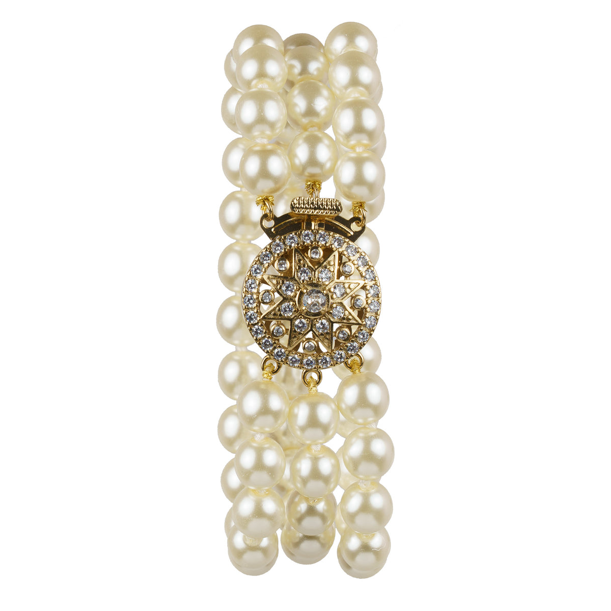 3 strand pearl bracelet