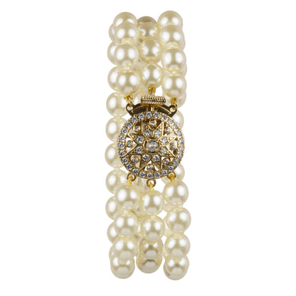 3 strand pearl bracelet