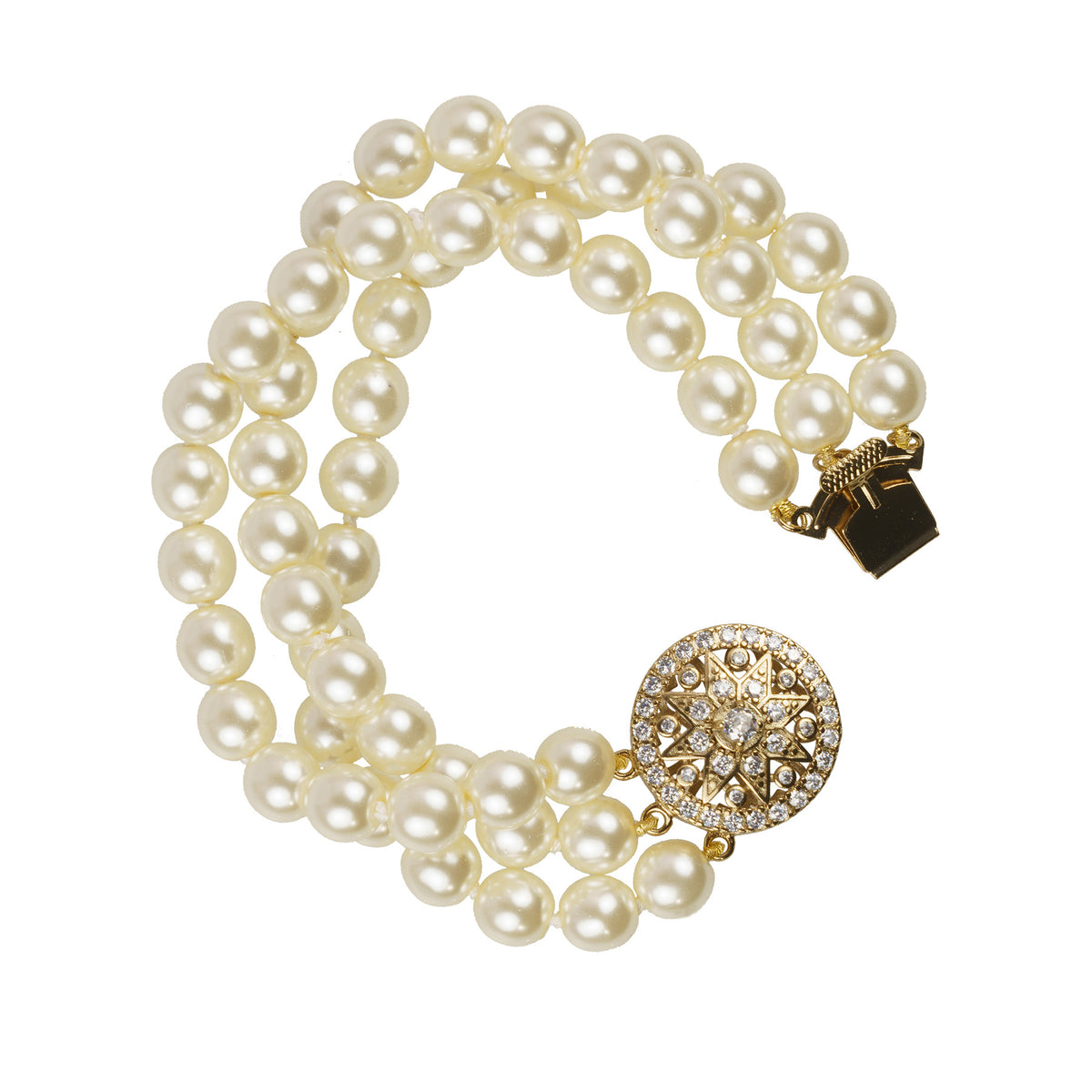 3 strand pearl bracelet