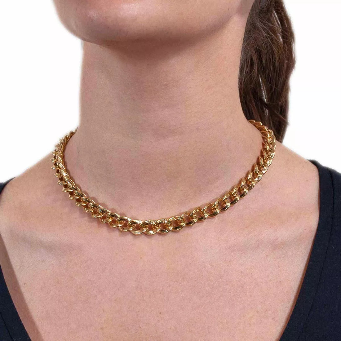 Collana di catena barbazzale