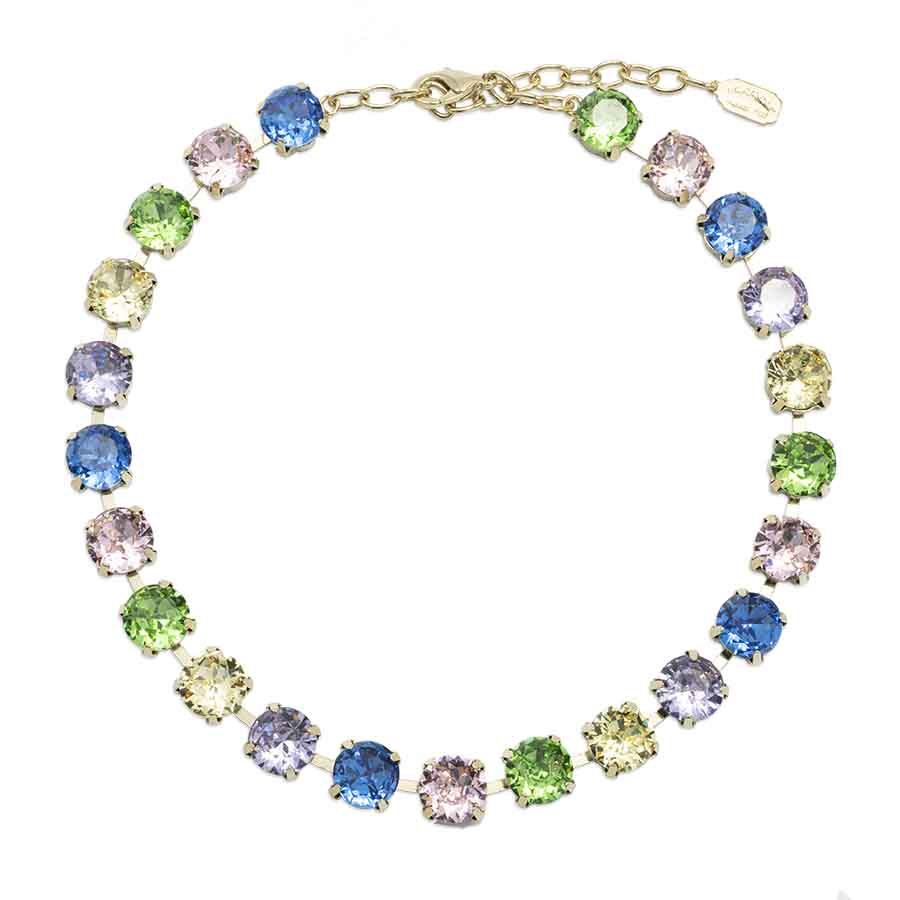 Choker with crystals