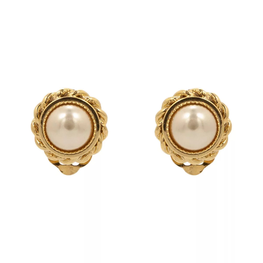 Pearl earrings