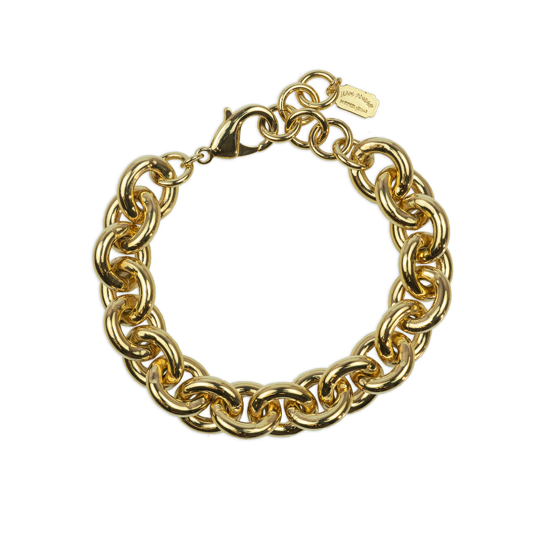 Oval link chain bracelet